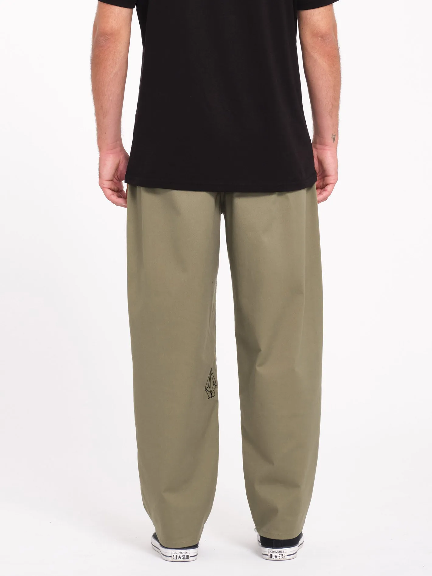 Zephyr Elastic Waist Trousers - Wintermoss